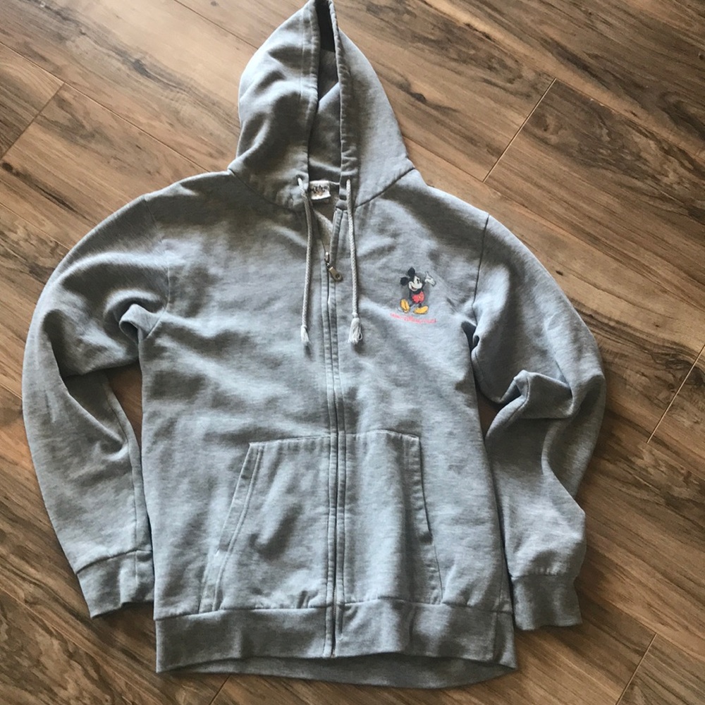Disney Mickey Mouse zippered sweatshirt/jacket.